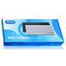 mini teclado sem fio bluetooth ergonomico formato kp te109 5728 3