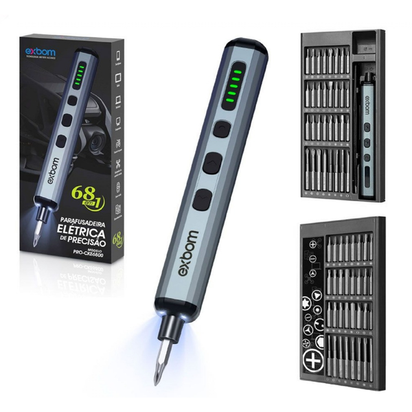CHAVE ELETRICA RECARREGÁVEL 68X1 PRO-CKE6800